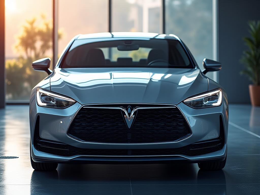 Zářivě čisté auto po umytí